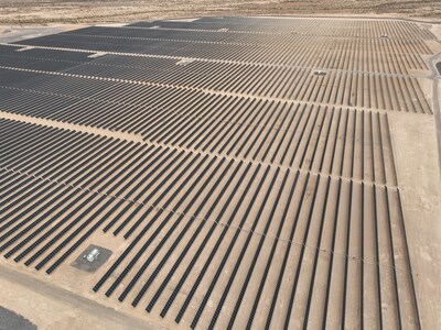 Pictured is BrightNight's Box Canyon solar project in Arizona