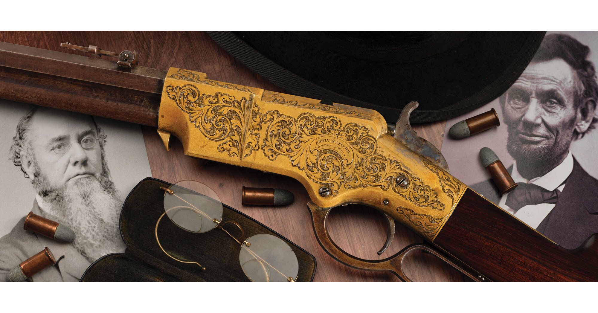 Henry Rifle Serial No. 1, Presented to President Lincoln's Secretary of War, Heads to Auction