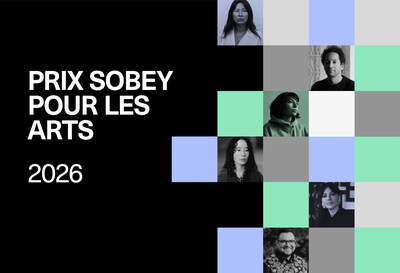 Annonce de la liste de la courte liste du Prix Sobey pour les arts 2026