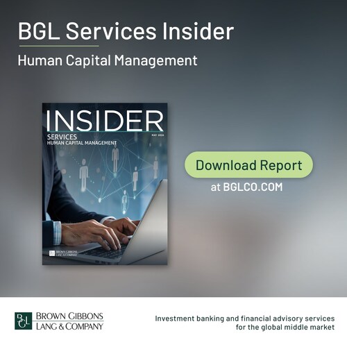 The staffing industry is undergoing significant transformation, as persistent labor shortages across critical sectors collide with rapid AI adoption and automation, according to an industry report released by the Human Capital Management (HCM) investment banking team at Brown Gibbons Lang & Company (BGL). The staffing industry is undergoing significant transformation, as persistent labor shortages across critical sectors collide with rapid AI adoption and automation, according to an industry report released by the Human Capital Management (HCM) investment banking team at Brown Gibbons Lang & Company (BGL).