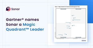 Sonar Named a Leader in the 2026 Gartner® Magic Quadrant™ for Technical Debt Management Tools