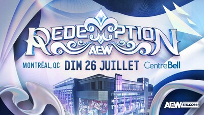 Le Centre Bell à Montréal accueillera le premier AEW Redemption le dimanche 26 juillet