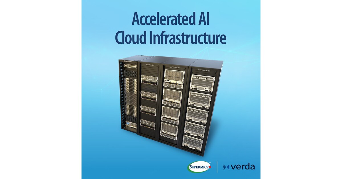 Supermicro and Verda Deliver Sustainable, Full-Stack AI Cloud Infrastructure for Next-Generation AI Workloads