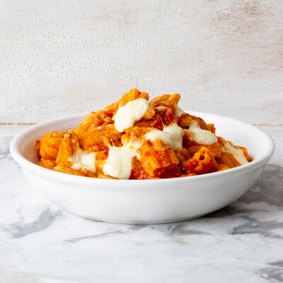 Katie's Fiori Arrabbiata Pasta Bake Entrée – spicy tomato sauce finished with parmesan Katie's Fiori Arrabbiata Pasta Bake Entrée – spicy tomato sauce finished with parmesan