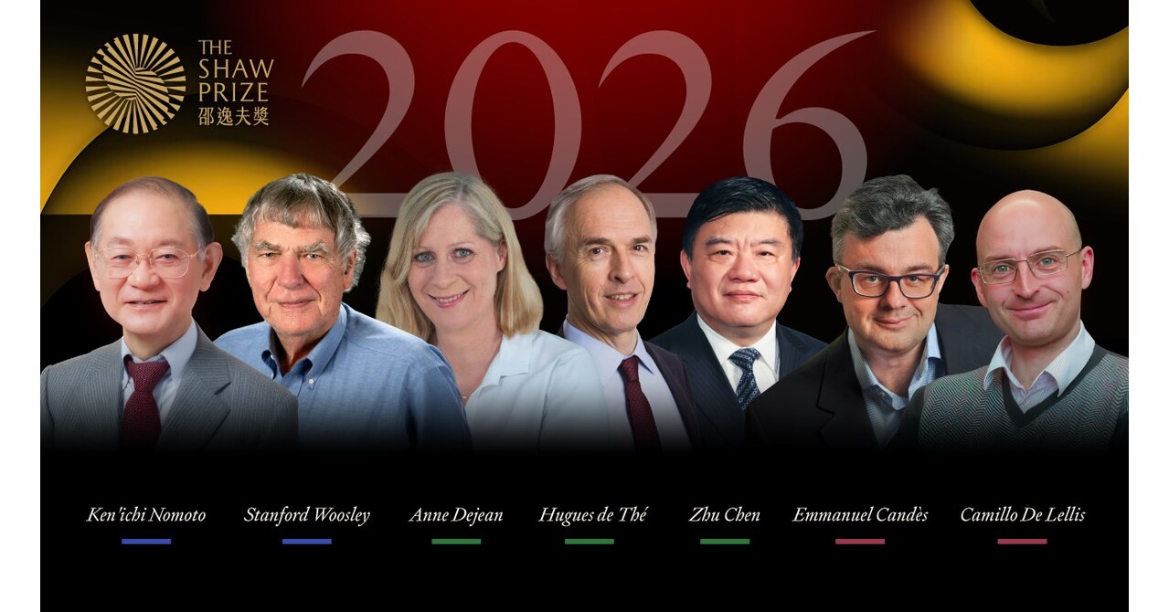 Announcement of The Shaw Laureates 2026