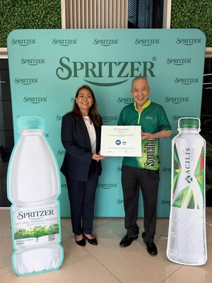 Spritzer Jenama Air Botol Pertama di Malaysia yang Disahkan oleh NSF untuk Kualiti Minuman
