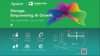 Apacer Tampilkan Solusi Penyimpanan Edge AI di COMPUTEX 2026