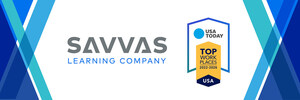 Savvas Learning Company Receives USA TODAY Top Workplaces Award for Fifth Year in a Row