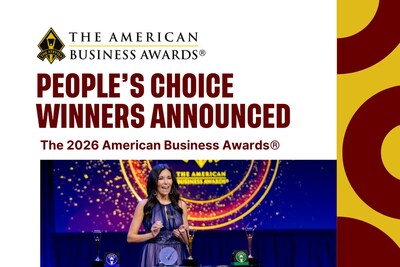 Winners Announced in 2026 People's Choice Stevie® Awards for Favorite New Products