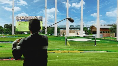 A new soccer-integrated game, in-venue soccer goals, and tournament-inspired menu items bring the world's biggest sporting event to Topgolf venues across the U.S. A new soccer-integrated game, in-venue soccer goals, and tournament-inspired menu items bring the world's biggest sporting event to Topgolf venues across the U.S.