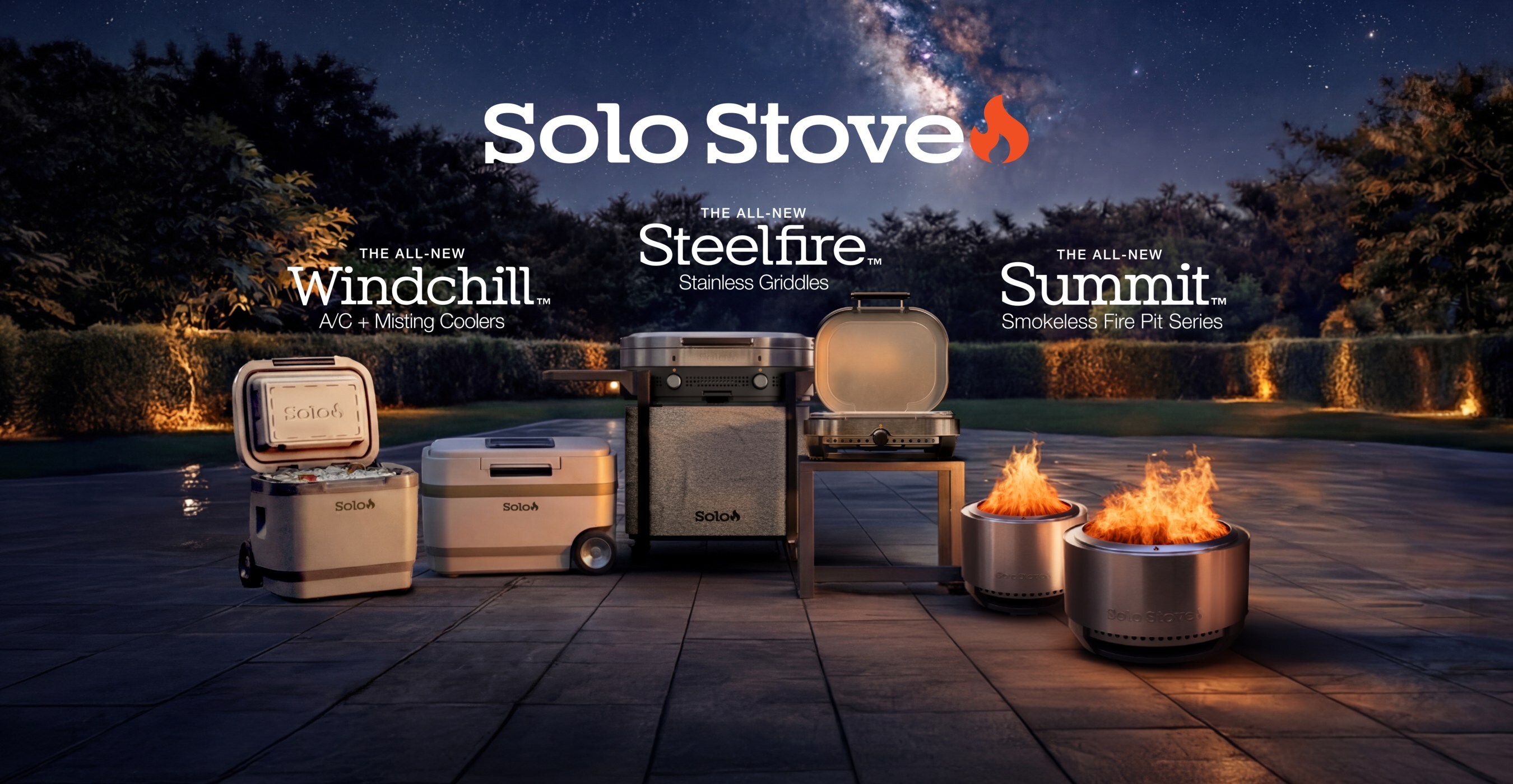 Solo Stove, Maker of the World's Most Popular Smokeless Fire Pit, Brings Major Brand Expansion Across Fire, Cooking, and Cooling to European Consumers