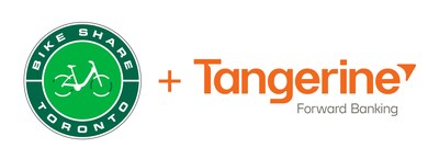 Bike Share + Tangerine logo (CNW Group/Tangerine Bank)