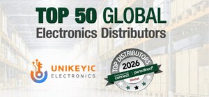 Unikeyic Electronics Ranked No. 19 on Supply Chain Connect's 2026 Top 50 Global Electronics Distributors List