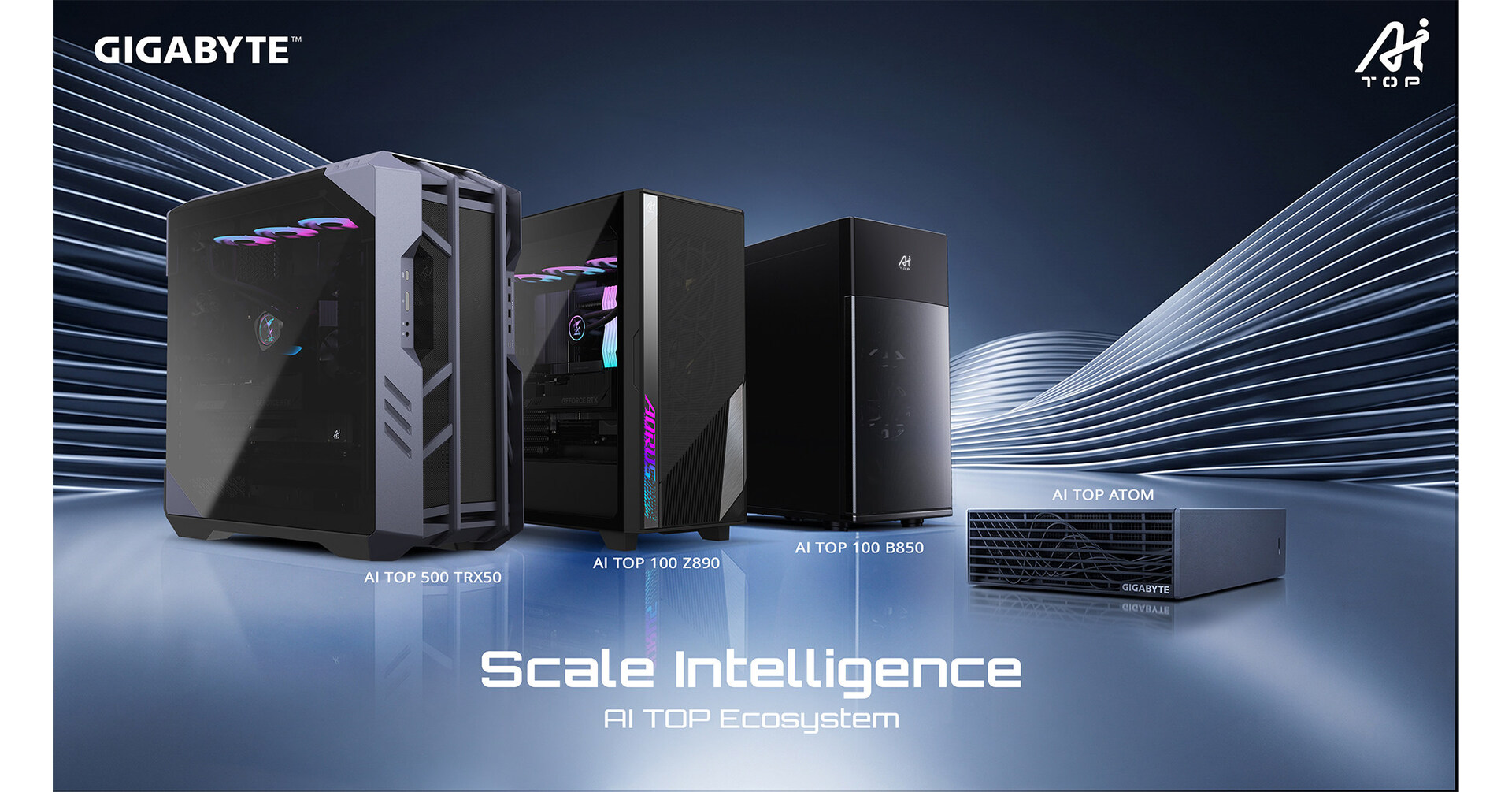 GIGABYTE &eacute;largit son &eacute;cosyst&egrave;me AI TOP pour la prochaine &egrave;re dagents IA