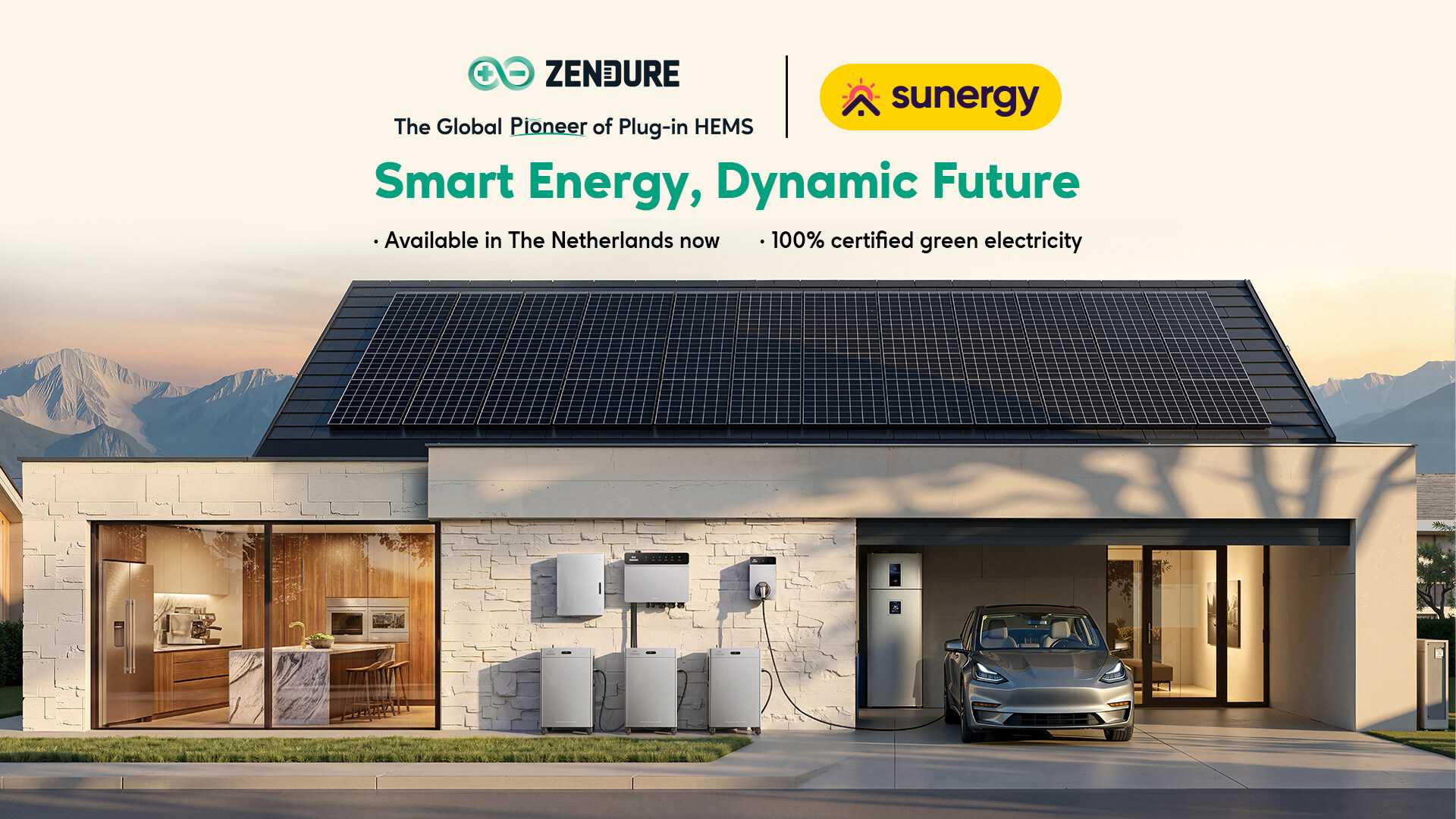 Zendure and Sunergy Partner to Accelerate Smart Home Energy Management in the Netherlands