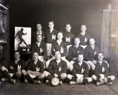 Les Miners de Noranda, 1932. Collections de BAnQ, Archives nationales à Rouyn-Noranda, fonds Fonderie Horne. Photo : Vavasour & Dick. (Groupe CNW/Bibliothèque et Archives nationales du Québec) Les Miners de Noranda, 1932. Collections de BAnQ, Archives nationales à Rouyn-Noranda, fonds Fonderie Horne. Photo : Vavasour & Dick. (Groupe CNW/Bibliothèque et Archives nationales du Québec)