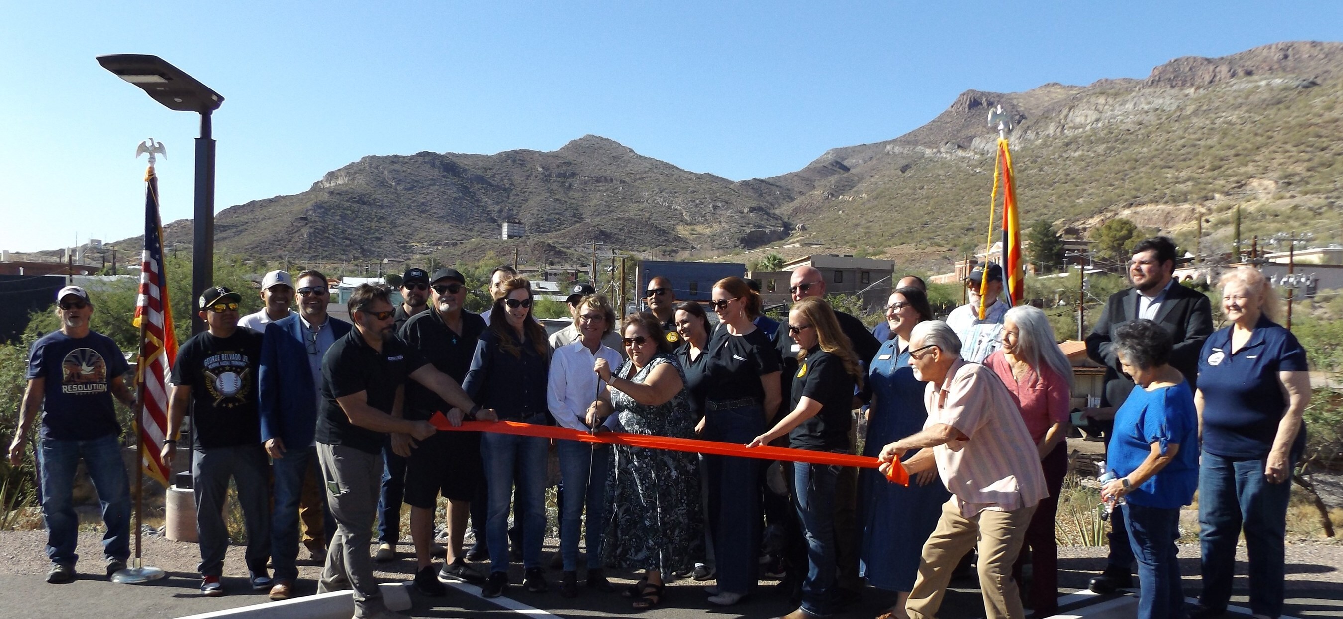 Ribbon cutting