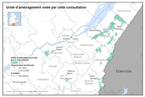 Aménagement forestier dans la Chaudière-Appalaches Consultation publique du 29 mai au 23 juin 2026