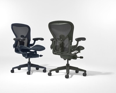 Herman Miller introduces Aeron Chair in color and advances its sustainable and inclusive design