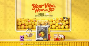 L'expression créative prend forme : ELEGOO s'associe à emoji® - La marque emblématique en partenariat avec ELEGOO pour une édition spéciale co-brandée de l'imprimante 3D Centauri Carbon 2 Combo