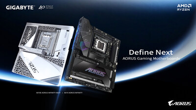 기가바이트, 컴퓨텍스 2026에서 40주년 기념 X870E 및 X870 AORUS INFINITY 시리즈 메인보드 공개