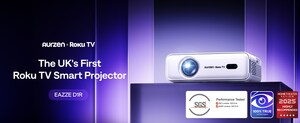 Aurzen Unveils the EAZZE D1R: The UK's First Roku TV Smart Projector for Effortless Big-Screen Streaming