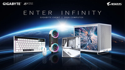 기가바이트, 컴퓨텍스 2026서 'ENTER INFINITY' 테마 기반 풀스택 신제품 공개