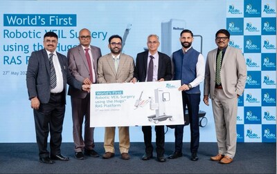 Apollo Hospitals Chennai Performs World’s First Robotic Cancer Surgery for Lymph Node Removal Using Hugo RAS Platform via Lateral Approach