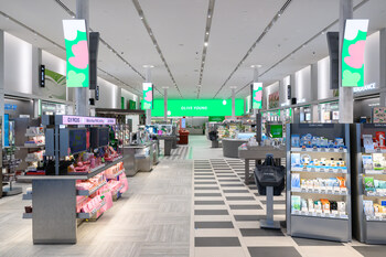 Interior front view of OLIVE YOUNG Pasadena