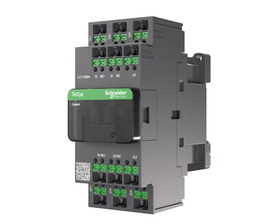 Schneider Electric's new TeSys Deca contactor, featuring Weidmüller's SNAP IN connection technology, enables toolless, ferrule-free wiring that can cut motor control installation time by up to 75%. Schneider Electric's new TeSys Deca contactor, featuring Weidmüller's SNAP IN connection technology, enables toolless, ferrule-free wiring that can cut motor control installation time by up to 75%.