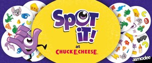 Chuck E. Cheese and asmodee Bring Spot It!® to Life Through First-of-Its-Kind Summer Experience for Families