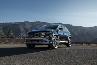 The Hyundai Tucson Hybrid is photographed in California City, Calif., on Sept. 4, 2025.
