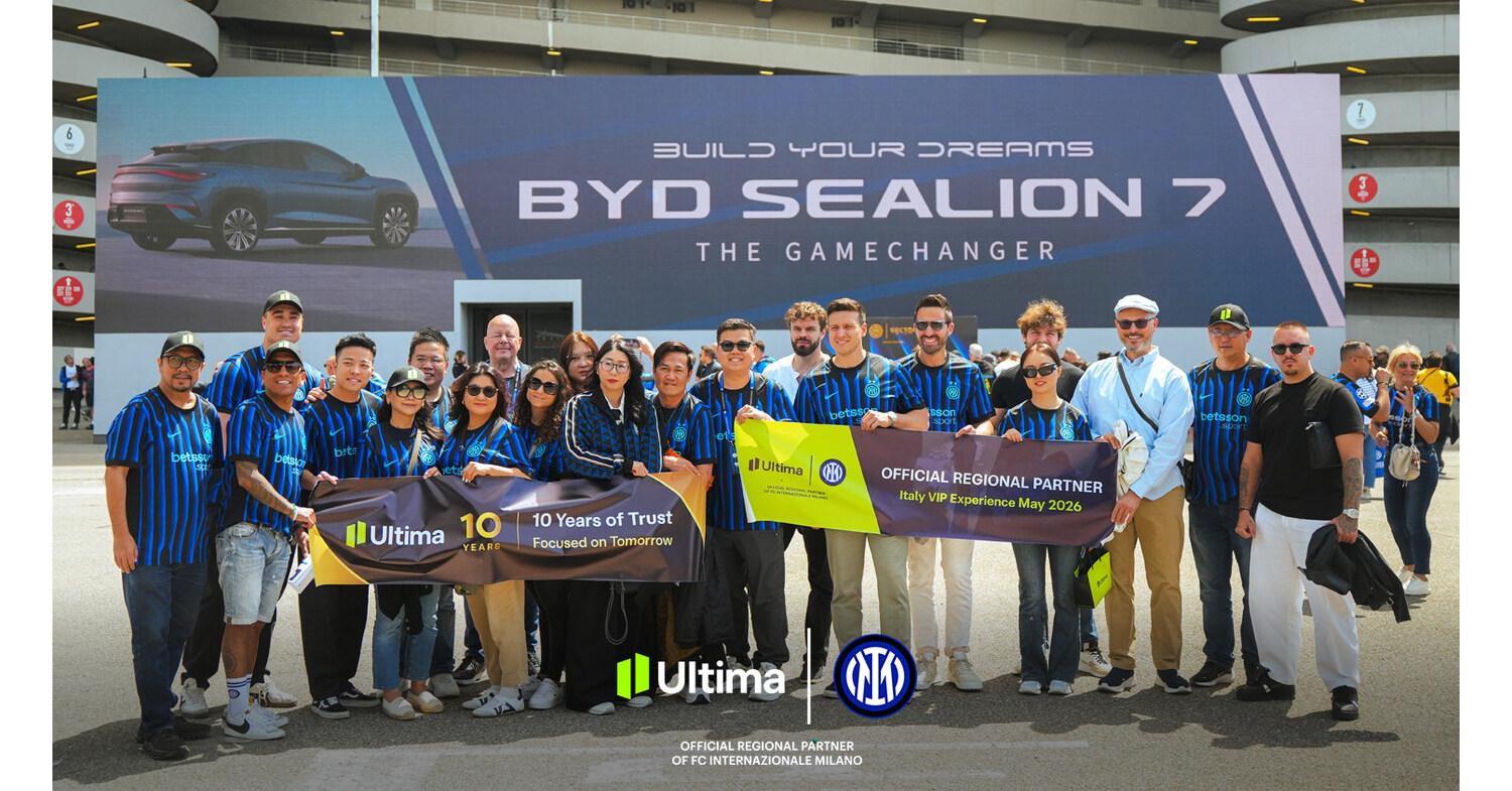 Ultima Markets Celebrates Its 10th Anniversary and Inter's Double with Exclusive VIP Tour at San Siro