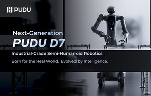 PUDU Embodied Unveils the Next-Generation PUDU D7: Opening a New Chapter for Industrial Semi-Humanoid Robotics
