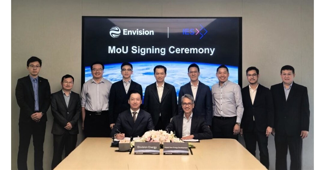 Envision Energy Gandeng Impact Electrons Siam, Bangun Sistem Energi Masa Depan Terbesar di Asia Tenggara di Laos