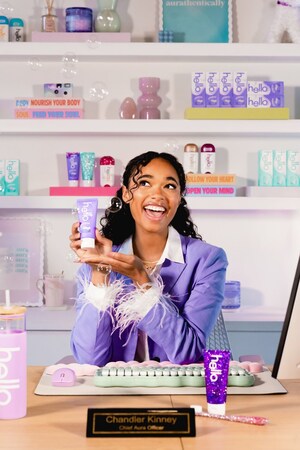 hello® appoints Chandler Kinney as its first-ever chief aura officer