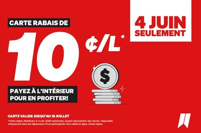 Carte rabais réutilisable (Groupe CNW/Harnois Énergies)