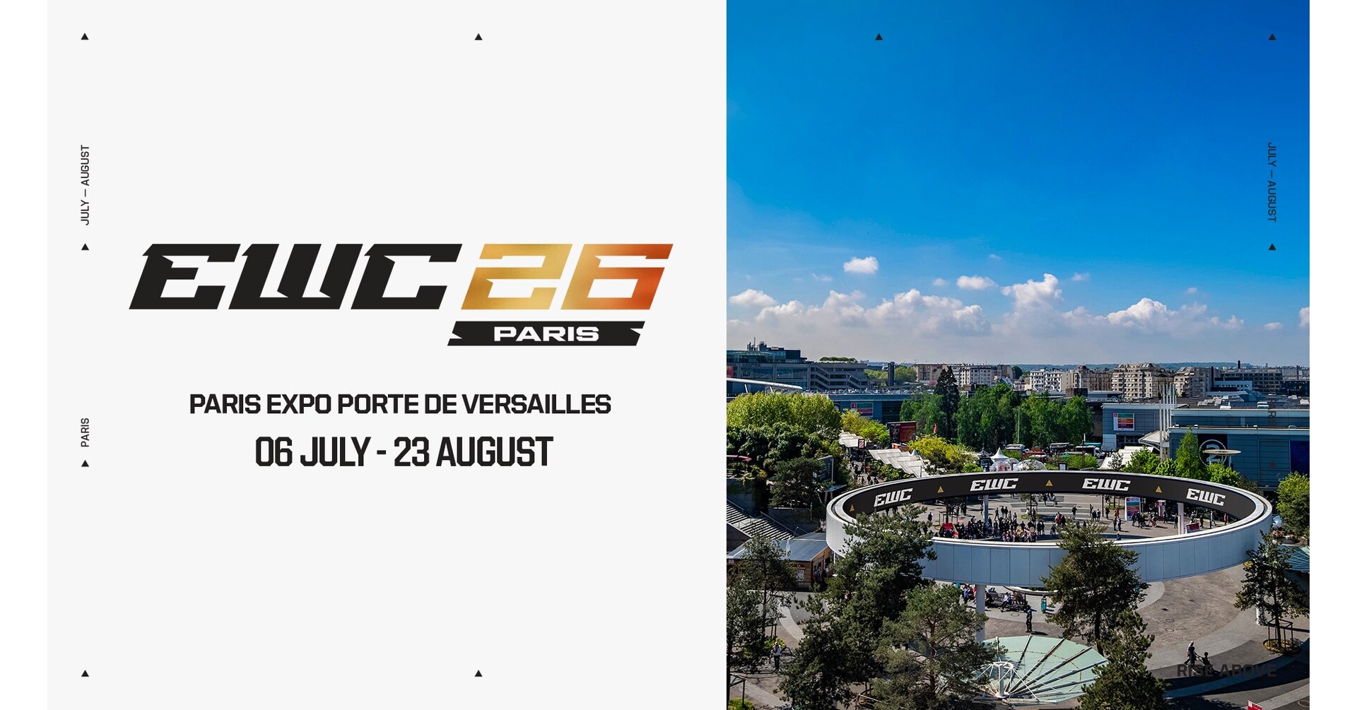 Esports World Cup 2026 Venue Announced: Paris Expo Porte de Versailles, Tickets Live Now for All 25 Competitions Esports World Cup 2026 Venue Announced: Paris Expo Porte de Versailles, Tickets Live Now for All 25 Competitions