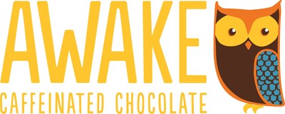 AWAKE Caffeinated Chocolate Logo AWAKE Caffeinated Chocolate Logo