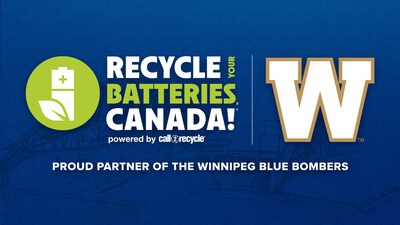 Call2Recycle Canada and Winnipeg Blue Bombers Team Up to Champion Battery Recycling Across Manitoba