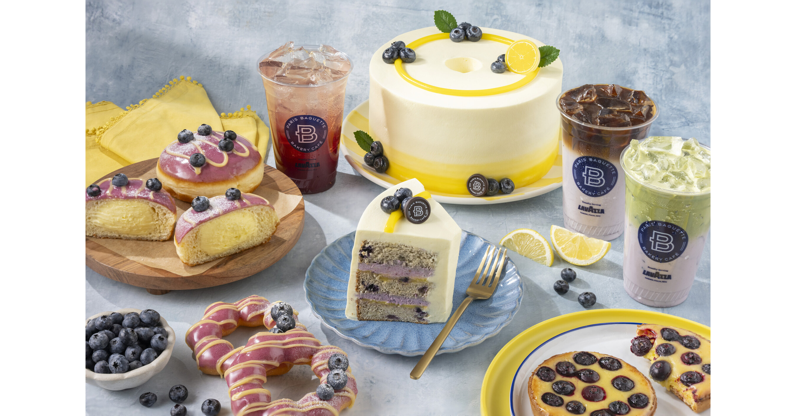 Paris Baguette Unveils New Summer Menu Featuring Lemon Blueberry and S’mores Treats