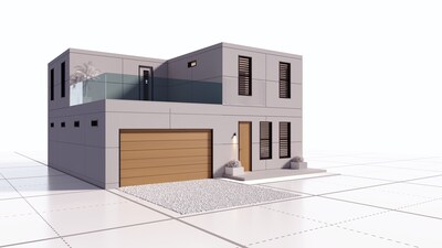 New 2,400 Sq. Ft. Single-Family Home Added to BOXABL's Phase 2 Catalog- Rendering
