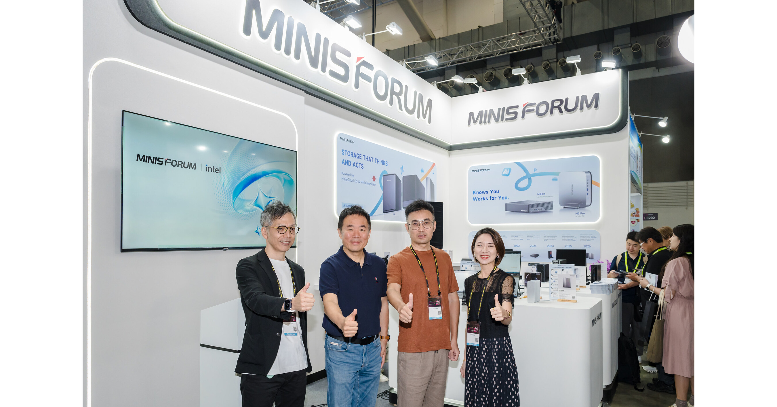 Benefiting SMBs and OPCs: MINISFORUM Unveils Private AI Agent NAS Ecosystems at COMPUTEX 2026