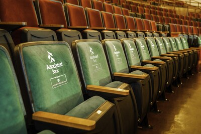 The “Associated Bank VIP Green Row Seats” at The Pabst and The Riverside Theaters.