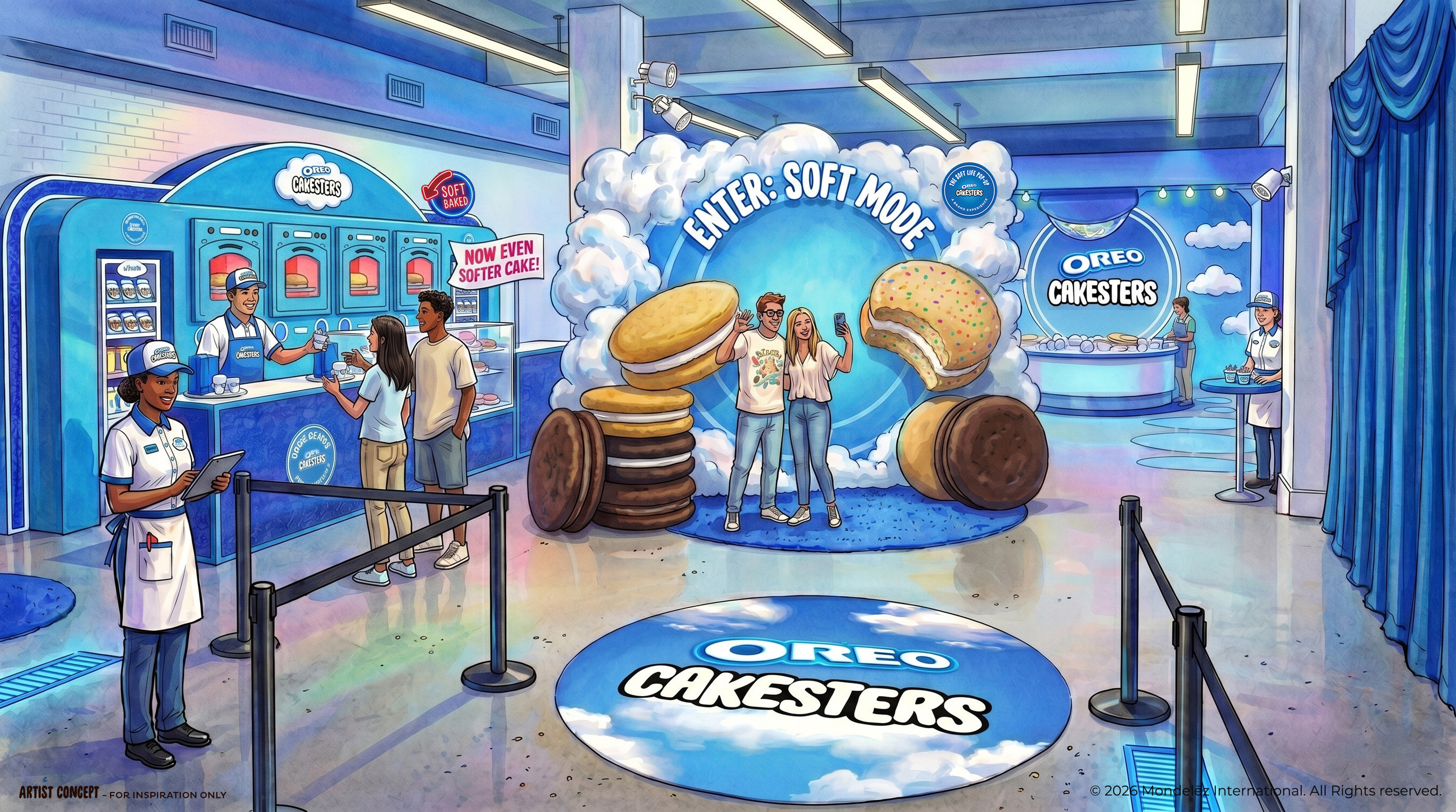OREO CAKESTERS Debuts "The Soft Life," a Nationwide ASMR Pop-Up That Engages the Senses