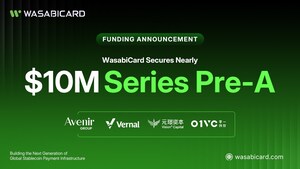 WasabiCard, Payment Unicorn-in-the-making, Closes Pre-A, backed by Vernal Capital and Avenir Group, Vision Plus Capital, and 01VC