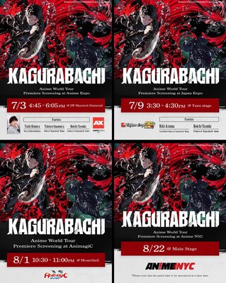 Kagurabachi Anime World Tour Part 1 Overview