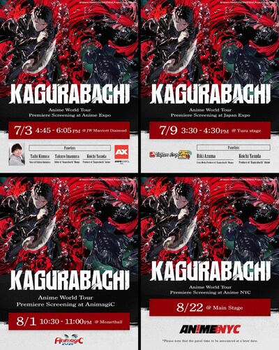 Kagurabachi Anime World Tour Part 1 Overview