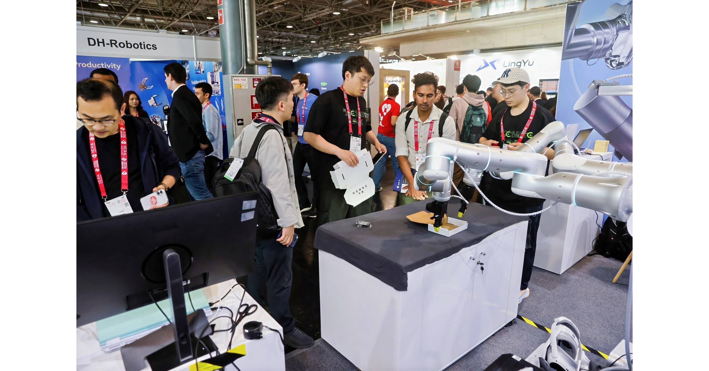 Touch Ignites Physical Intelligence: Xense Robotics Showcases the Real Ability of Tactile Intelligence at ICRA 2026