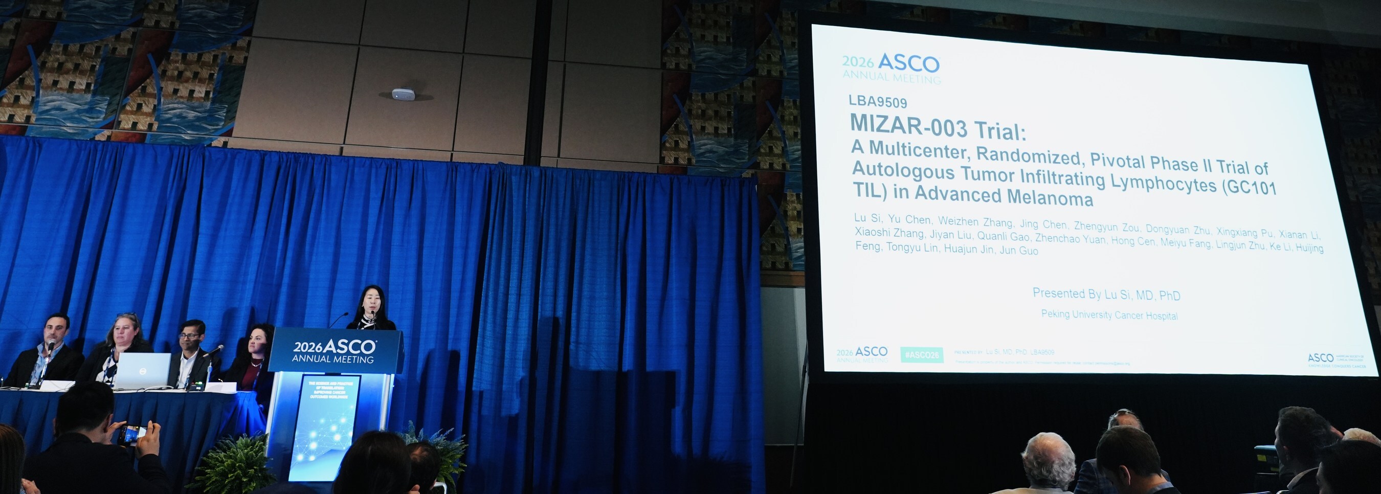 2026 ASCO LBA | Juncell Therapeutics' GC101 TIL Therapy Achieves Primary Endpoint in the Pivotal Phase II Trial for PD-1 Antibody Failed Advanced Melanoma